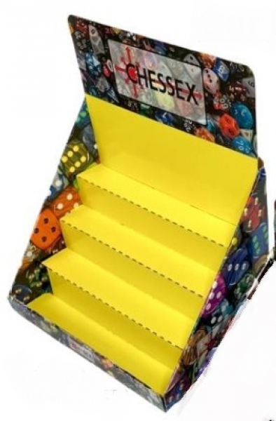 Chessex: Dice Set Display in Shipping Box (holds up to 28 dice sets) [Retail Only]