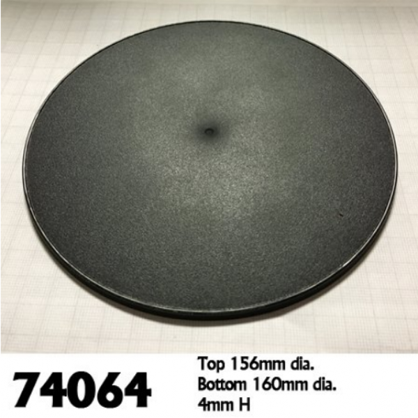 Bases: 160mm Round Gaming Base (4)