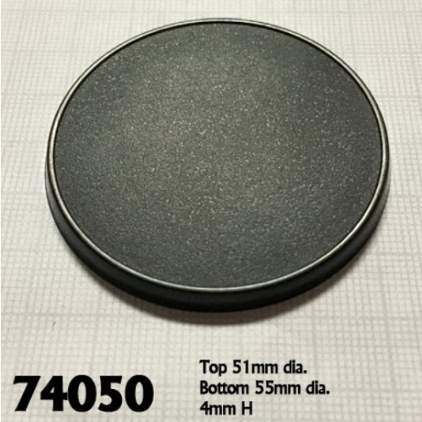 Bases: 55mm Round Gaming Base (10)