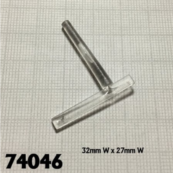Accessories: Transparent Tall Flight Pegs (25)