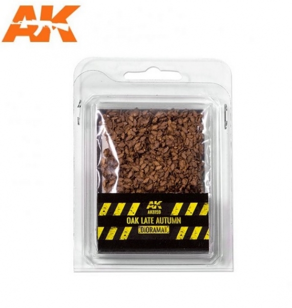 AK-Interactive: Vegetation (Leaves) - Oak Late Autumn Leaves 1:35