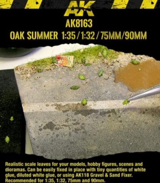 AK-Interactive: Vegetation (Leaves) - Oak Summer Leaves 1:35