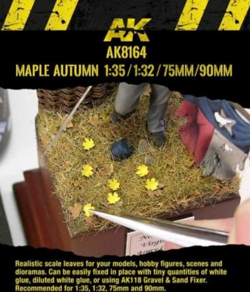 AK-Interactive: Vegetation (Leaves) - Maple Autumn Leaves 1:35