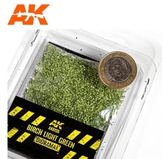 AK-Interactive: Vegetation (Leaves) - Birch Light Green Leaves 1:72