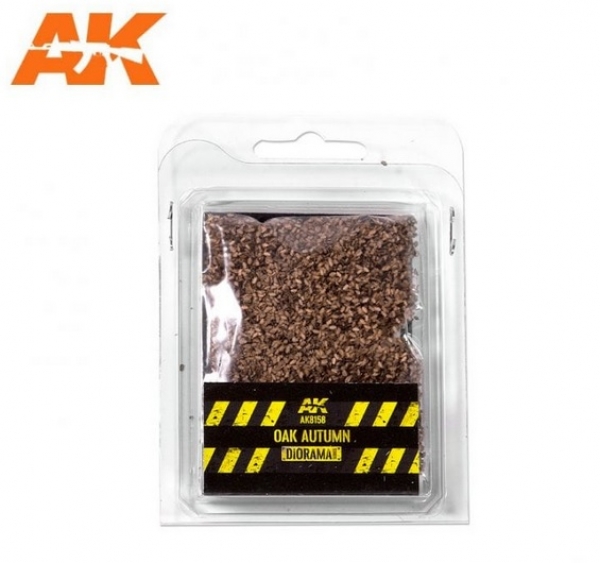 AK-Interactive: Vegetation (Leaves) - Oak Autumn Leaves 1:72