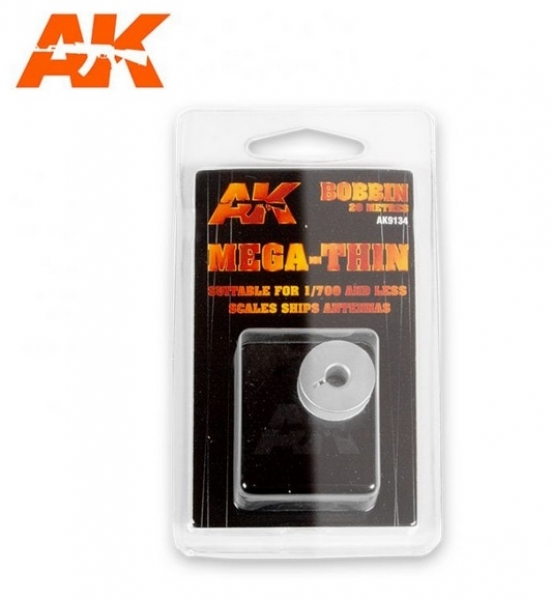 AK-Interactive: Elastic Rigging Bobbinmega - Thin