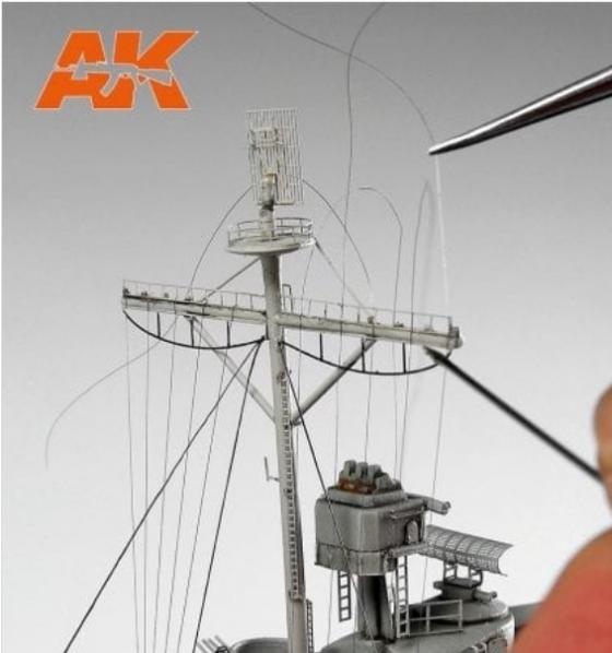 AK-Interactive: Elastic Rigging Bobbinmega - Thin