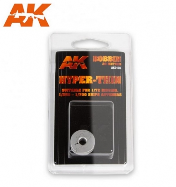 AK-Interactive: Elastic Rigging Bobbinhyper - Thin