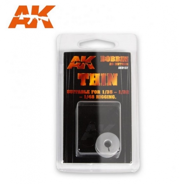 AK-Interactive: Elastic Rigging Bobbin - Thin