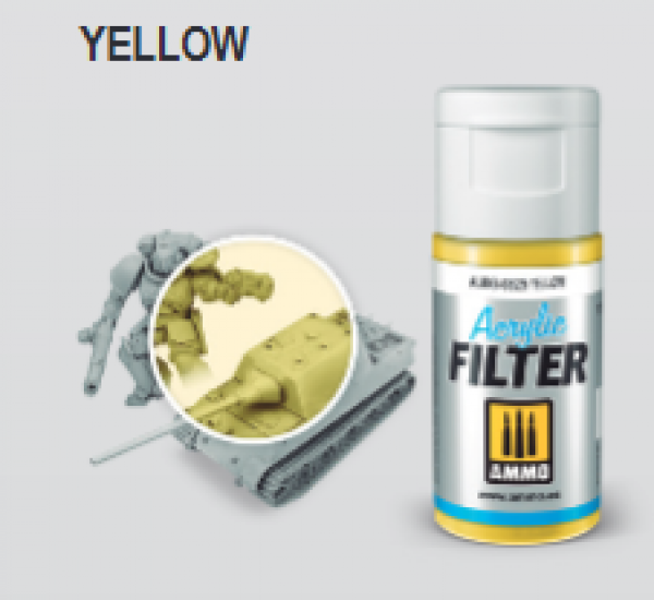 AMMO: Acrylic Filter - Yellow (15ml)