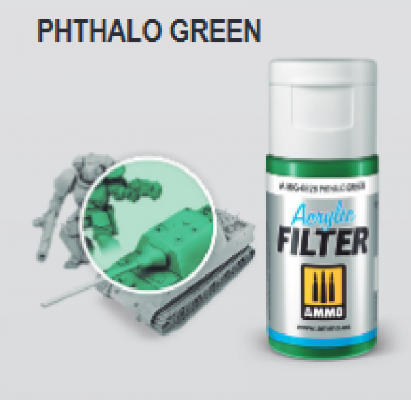 AMMO: Acrylic Filter - Phthalo Green (15ml)