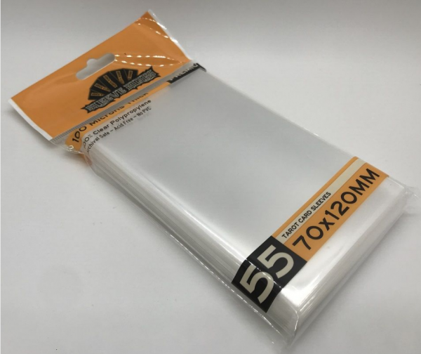 Sleeve Kings: Tarot Card Sleeves (70x120mm) - 55 Pack, 100 Microns