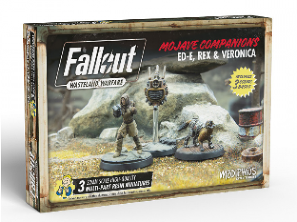 Fallout: Wasteland Warfare - Ed-E, Rex and Veronica