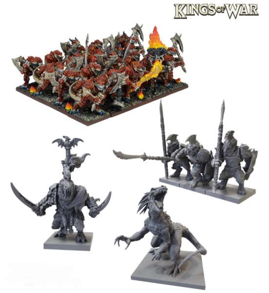 Kings Of War, 3rd Edition: Salamander Army