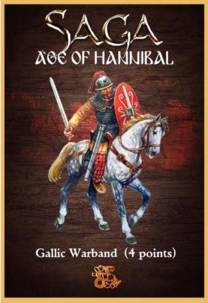 Saga - Age of Hannibal: Gallic Starter Warband (4 points)