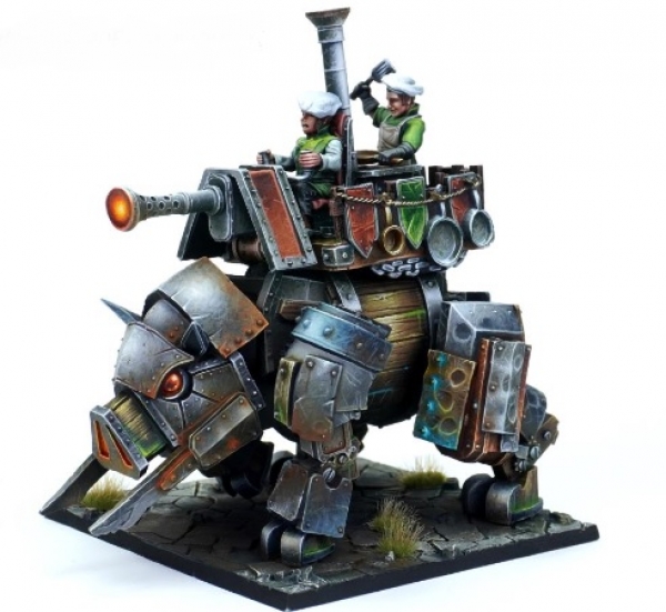 Kings Of War 3rd Edition: Halfling Iron Beast