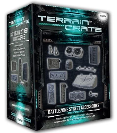 Terrain Crates: Battlezone Street Accessories