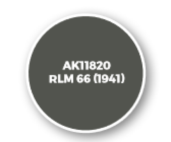 AK-Interactive: 3rd Gen Acrylics: AIR Series - RLM 66 (1941)