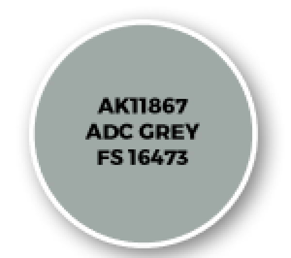 AK-Interactive: 3rd Gen Acrylics: AIR Series - ADC Grey FS 16473
