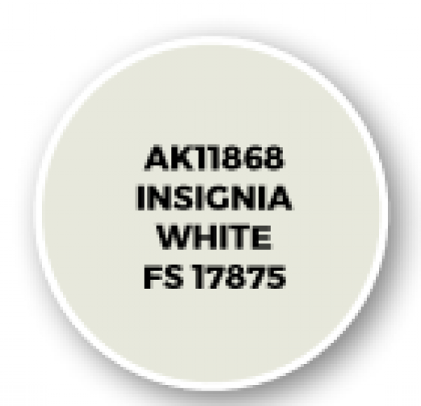 AK-Interactive: 3rd Gen Acrylics: AIR Series - Insignia White FS 17875