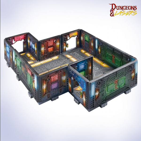 Dungeons & Lasers: Miniature Terrain AI Center