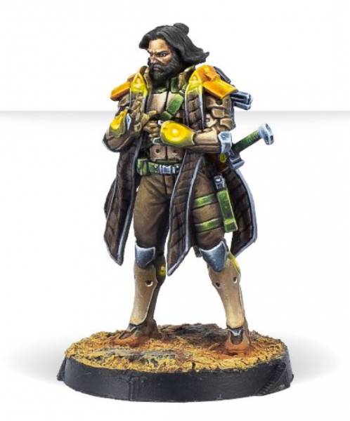 Infinity (#905): Saladin, O-12 Liaison Officer (Combi Rifle)