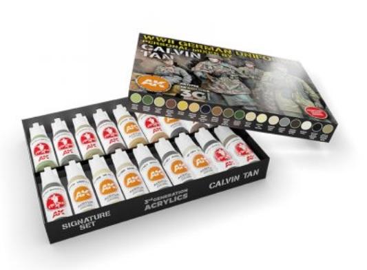 AK-Interactive: 3rd Gen Acrylics - Signature Set Calvin Tan