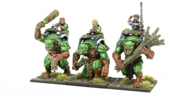 Kings Of War 3rd Edition: Forest Troll Gunners Regiment