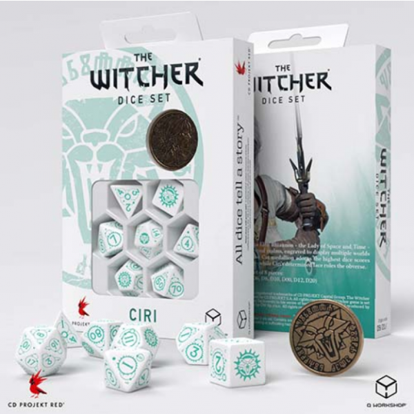 Q-Workshop Witcher Dice Set - Ciri, The Law of Surprise