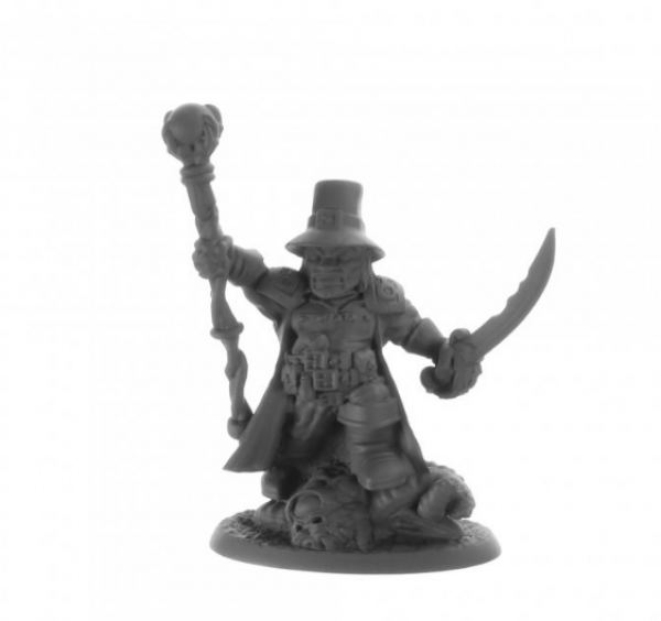 Reaper Bones: Arkus Harn, Dwarf Witch Hunter