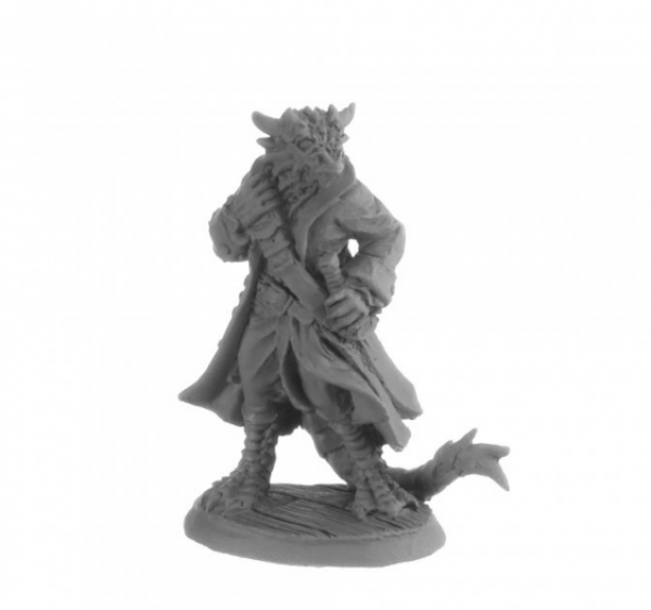 Reaper Bones: Captain Blackscale, Dragonfolk Pirate