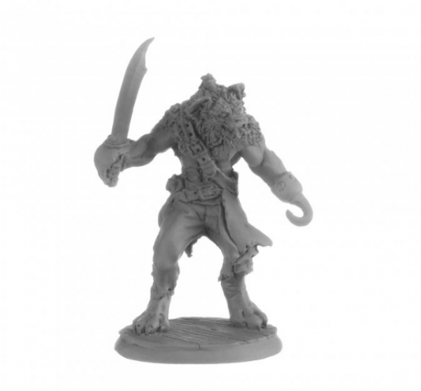 Reaper Bones: Hakkle Blackhook, Gnoll Pirate
