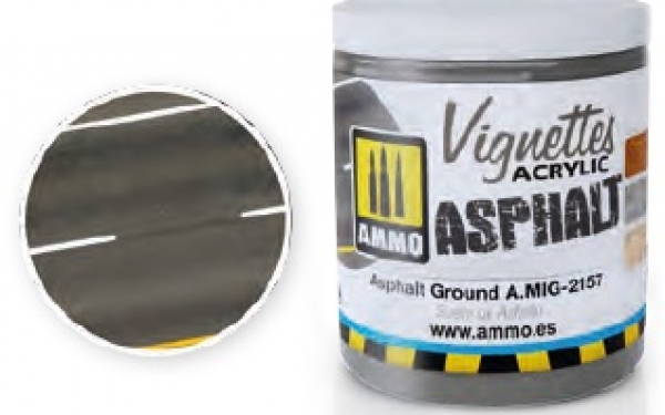 AMMO: Vignettes Acrylic Texture - Asphalt Ground (100ml)