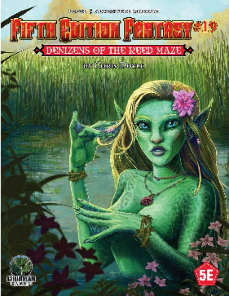 Dungeons & Dragons RPG: (Fifth Edition Fantasy) #19 Denizens of the Reed Maze