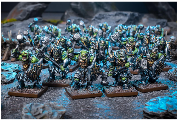 Kings Of War, 3rd Edition: Riftforged Orc Regiment