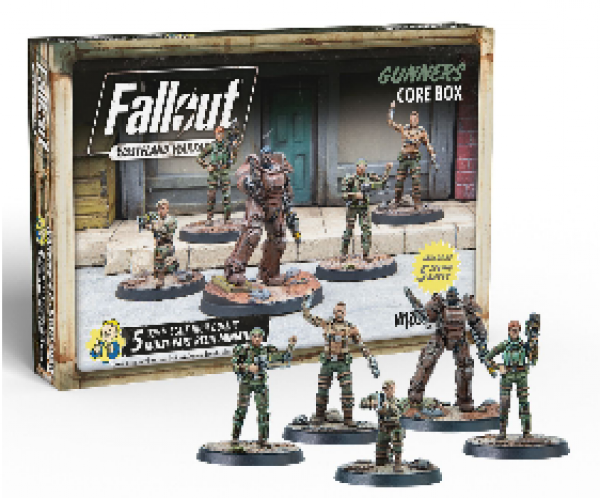 Fallout: Wasteland Warfare - Gunners Core Box