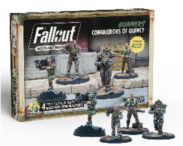 Fallout: Wasteland Warfare - Gunners Conquerors of Quincy