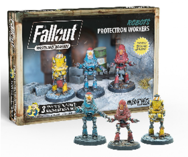 Fallout: Wasteland Warfare - Robots Protectron Workers