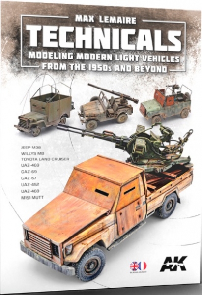 AK-Interactive: TECHNICALS - Modeling Modern Light Vehicles From 1950s and Beyond