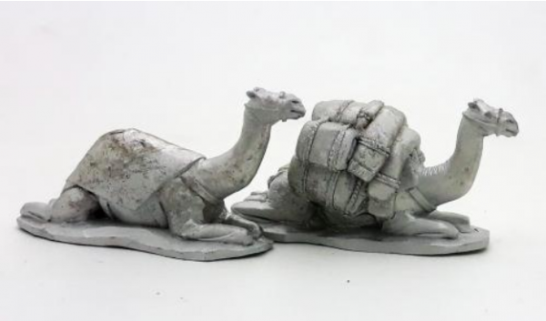 SAGA: Scenics - Kneeling Camels (Baggage & Blanket)