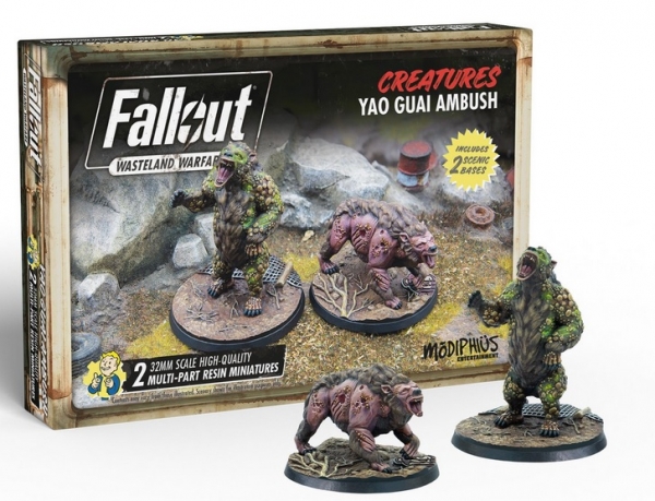 Fallout: Wasteland Warfare - Creatures Yao Guai Ambush