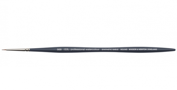 Winsor & Newton: Professional Water Color Synthetic Brush - Round #000