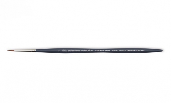 Winsor & Newton: Professional Water Color Synthetic Brush - Round #1