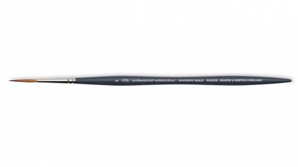 Winsor & Newton: Professional Water Color Synthetic Brush - Rigger #3