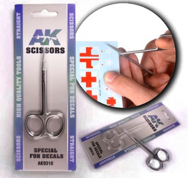 AK-Interactive: Scissors Straight (special for Decals/Paper)