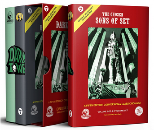 D&D 5th Edition: Original Adventures Reincarnated #7 - Dark Tower (3-Volume Slipcased Set) [MFG OOP]