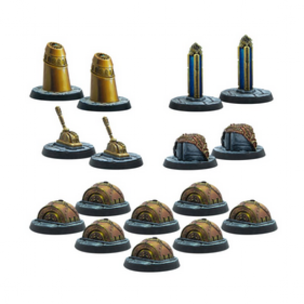 Elder Scrolls: Call To Arms Dwemer Markers and Tokens