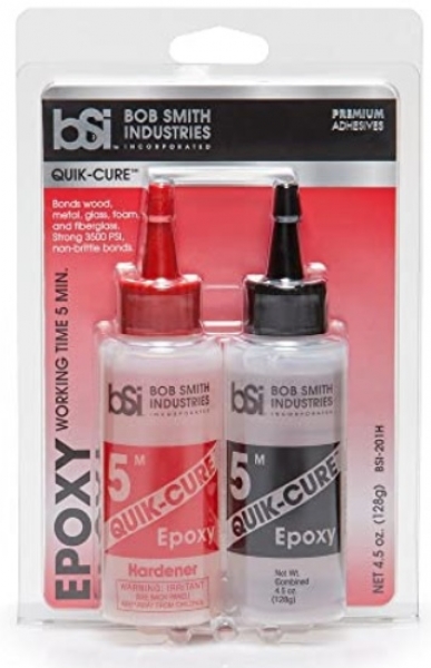 ArmsKeeper Glues: Quick-cure 5min Epoxy (4.5 oz.)