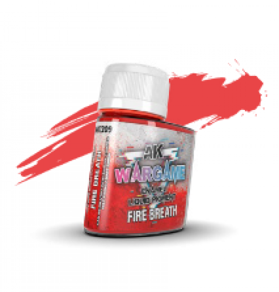 AK-Interactive: Wargame Enamel Liquid Pigments - Fire Breath (35ml)