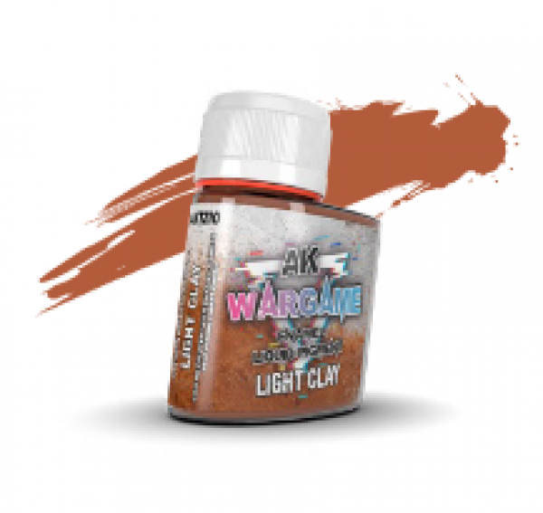 AK-Interactive: Wargame Enamel Liquid Pigments - Light Clay (35ml)